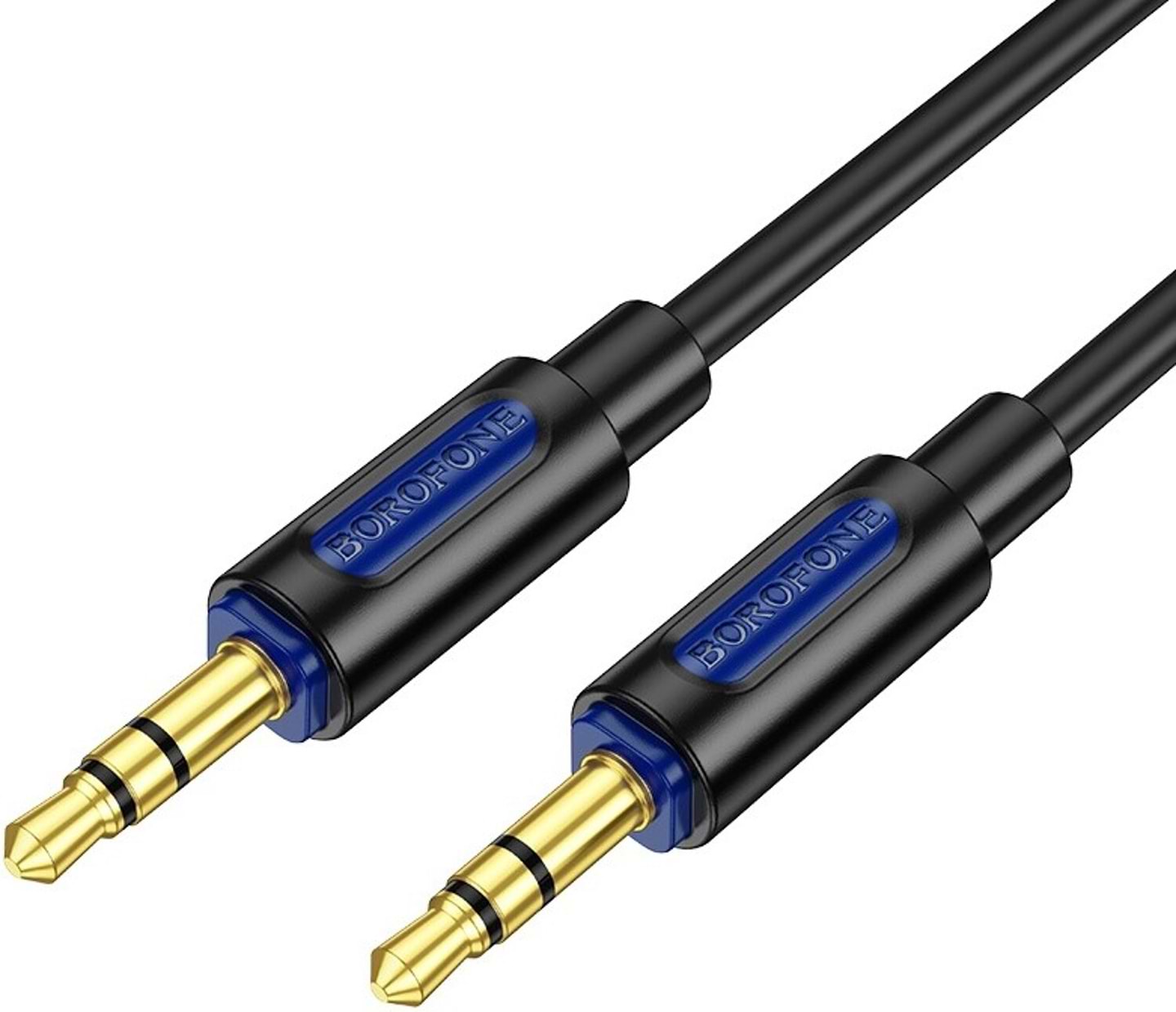 Кабель 3.5 мм - 3.5 мм BOROFONE BL20 AUX Black (6941991114373)