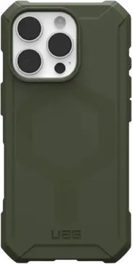 Чехол для смартфона UAG for Apple iPhone 16 Pro, Essential Armor Magsafe, Olive Drab (114448117272) - Фото 1