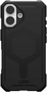 Чехол для смартфона UAG for iPhone 16, Essential Armor Magsafe, Black (114450114040) - Фото 1