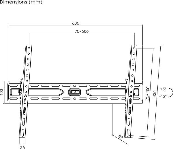 Фото - Уцінка - Кріплення для телевізора ITECHmount PLB3