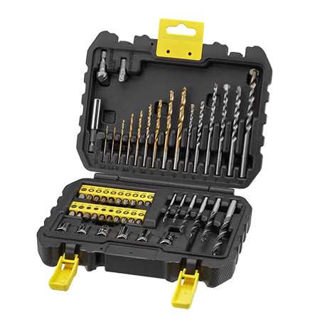 Набор бит для отвертки Stanley TITANIUM, Phillips, Pozidriv, Torx, Slotted (STA88546)