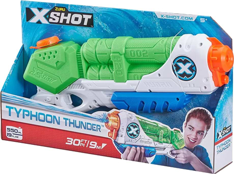 Фото - Водяной бластер ZURU X-Shot Warfare Medium Typhoon Thunder (01228R)