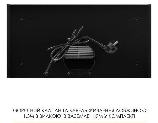 Фото - Вытяжка встраиваемая Weilor LUMINA WBG 65 BLACK