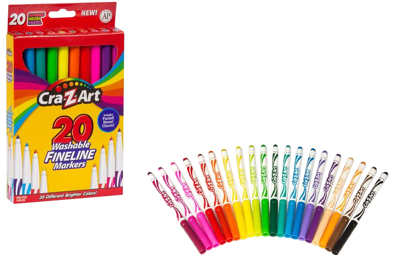 Набор маркеров Cra-Z-Art 20 шт. (01308CRA)