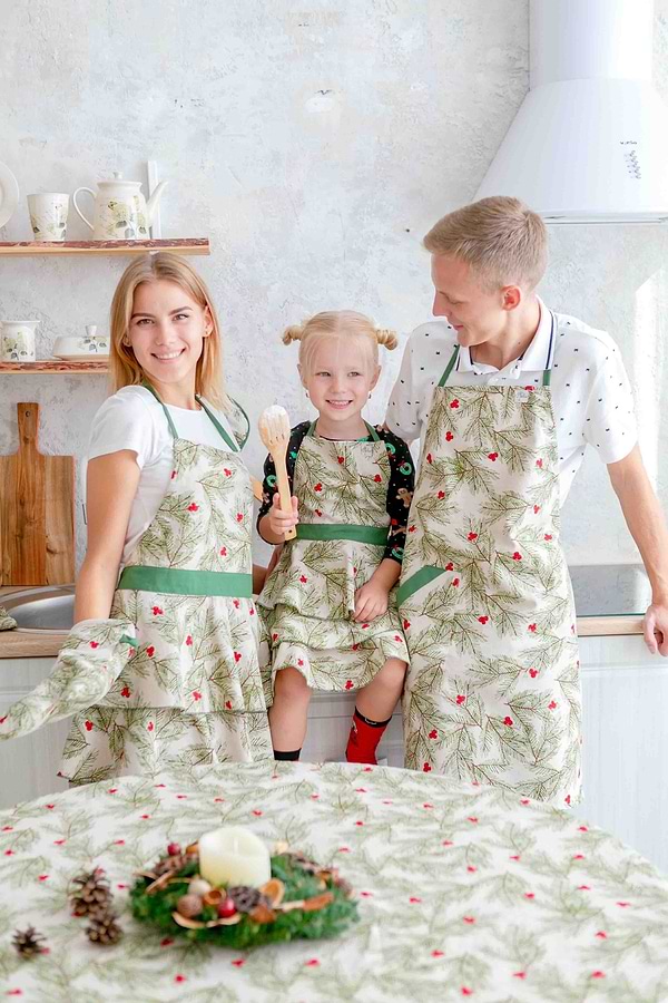 Фото - Фартух Прованс з воланами "Ялинка" (013751)