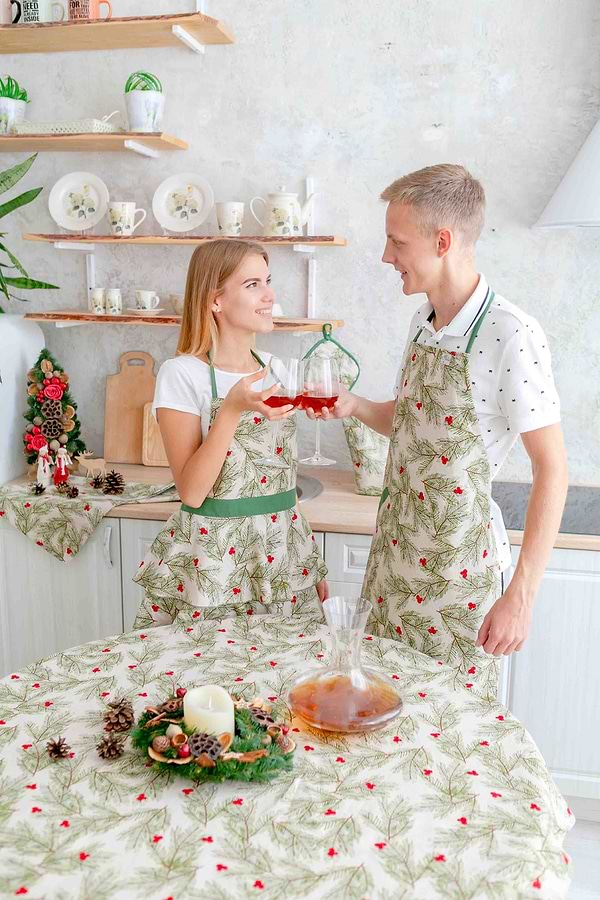 Фото - Фартух Прованс з воланами "Ялинка" (013751)