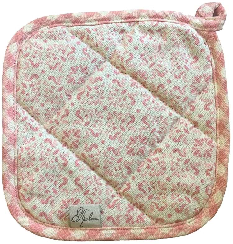 Прихватка Прованс 20х20 "Bella" Рожева (013842)