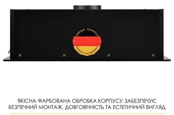 Фото - Вытяжка встраиваемая Weilor LUMINA WBG 65 BLACK