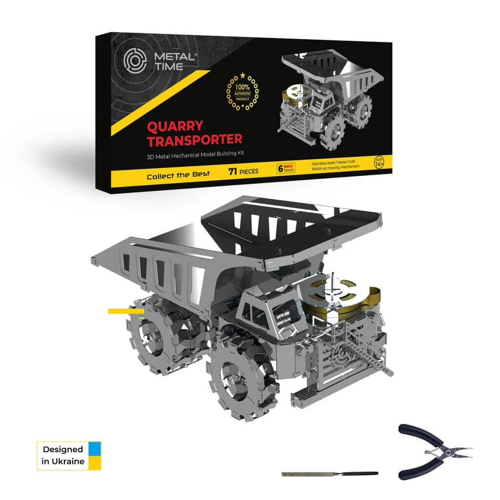 Металевий конструктор Metal Time Quarry Transporter (MT014)