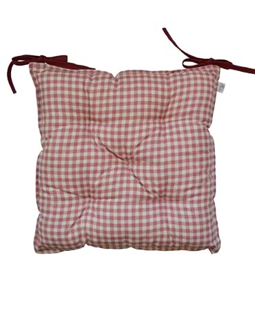 Подушка для стільця Прованс Глорія Клітинка 40х40 см (014554)