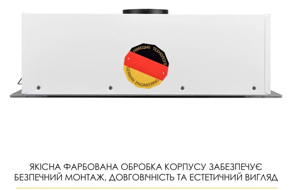 Фото - Вытяжка встраиваемая Weilor LUMINA WBG 65 WHITE