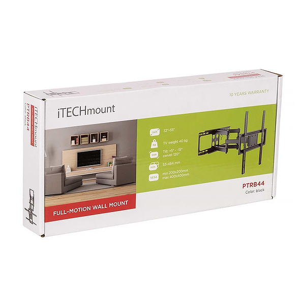 Фото - Кріплення для телевізора iTECH PTRB44 Black