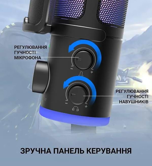 Фото - Микрофон для компьютера проводной Fifine AM6