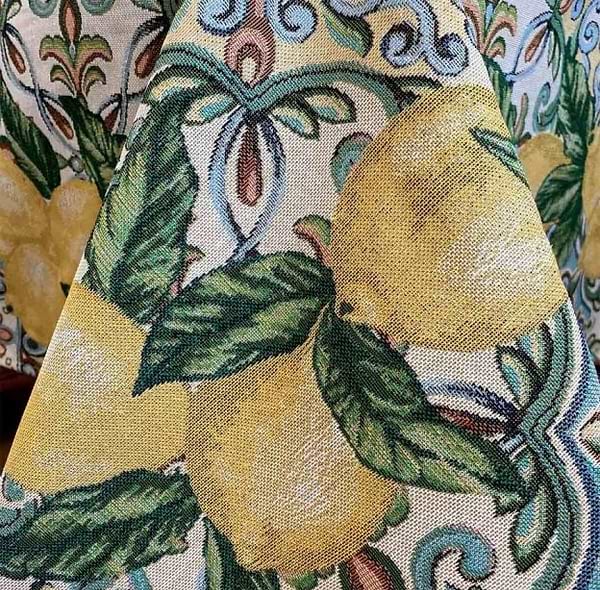 Фото - Скатерть прямоугольная Прованс 95х100 Lemon (016128)