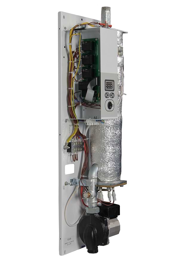 Фото - Електричний котел Термія 4.5 кВт, 220V/380V, електронне керування, з насосом (017130045)