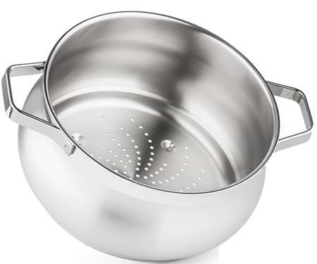 Фото - Ємність для приготування на пару Barazzoni TUMMY 22 см (018016022)