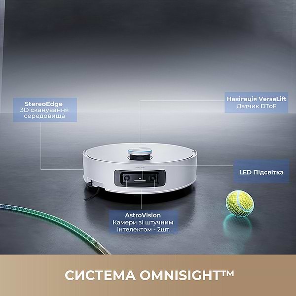 Фото - Робот-пилосос миючий Dreame Aqua 10 Ultra Track Complete White (RLR81CE-1-WH)