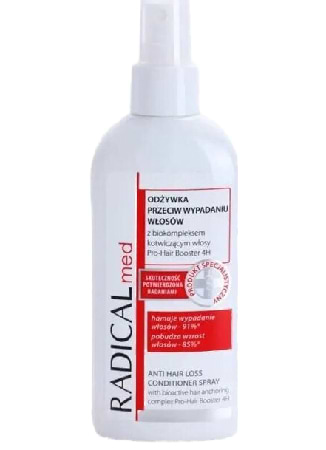 Фото - Спрей для волос Farmona Radical Med кондиционер против выпадения 200 мл (5902082210191)