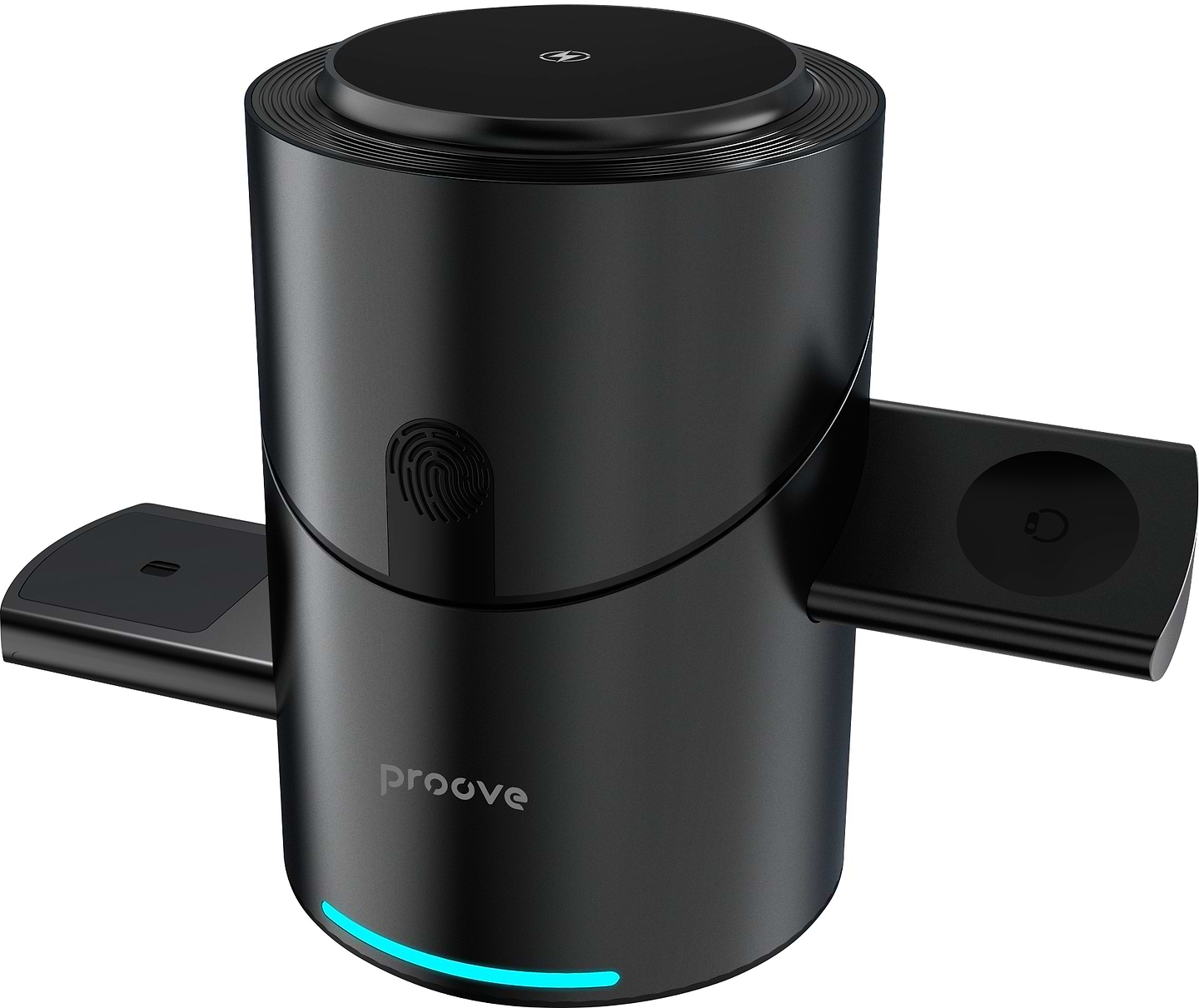 Бездротовий зарядний пристрій Proove Optimus Black (WSOP15000001)