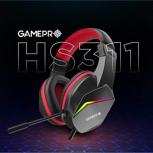 Фото - Гарнитура проводная игровая GamePro Racer (HS311)