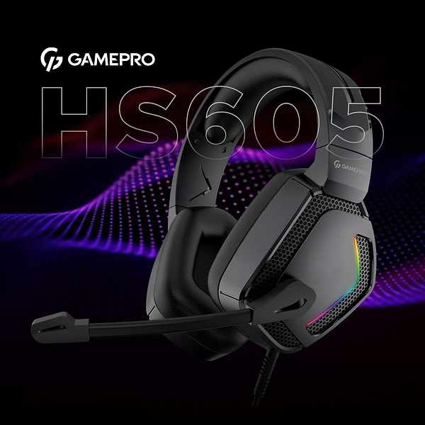 Фото - Гарнітура дротова ігрова GamePro HS605 RGB