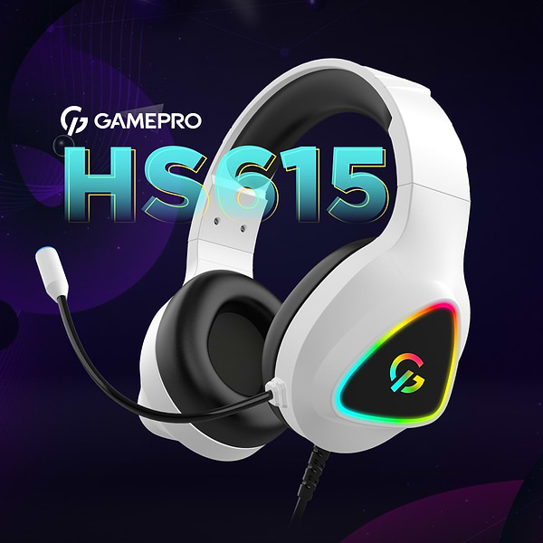 Фото - Гарнітура дротова ігрова GamePro HS615 RGB