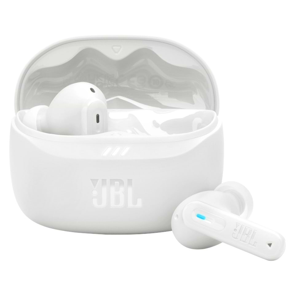 Наушники вкладыши беспроводные TWS JBL Tune Beam 2 White (JBLTBEAM2WHT) - Фото 1