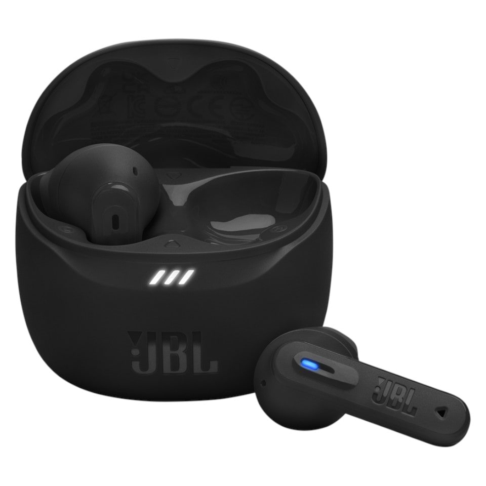 Навушники-вкладиші бездротові TWS JBL Tune Flex 2 Black (JBLTFLEX2BLK) - Фото 1