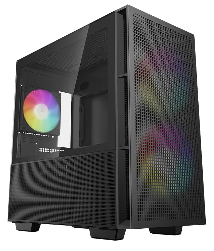 Корпус Deepcool CH360 Black (R-CH360-BKAPE3-G-1) без БЖ