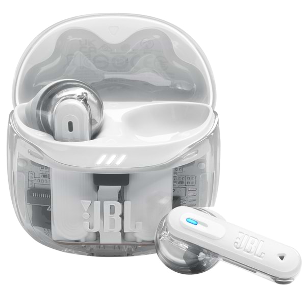 Наушники вкладыши беспроводные TWS JBL Tune Flex 2 Ghost White (JBLTFLEX2GWHT) - Фото 1