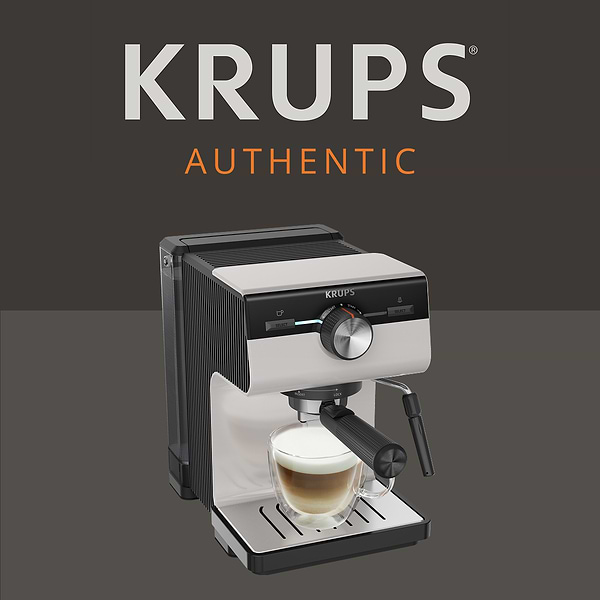 Фото - Кавоварка ріжкова Krups XP381B10 OPIO GREY