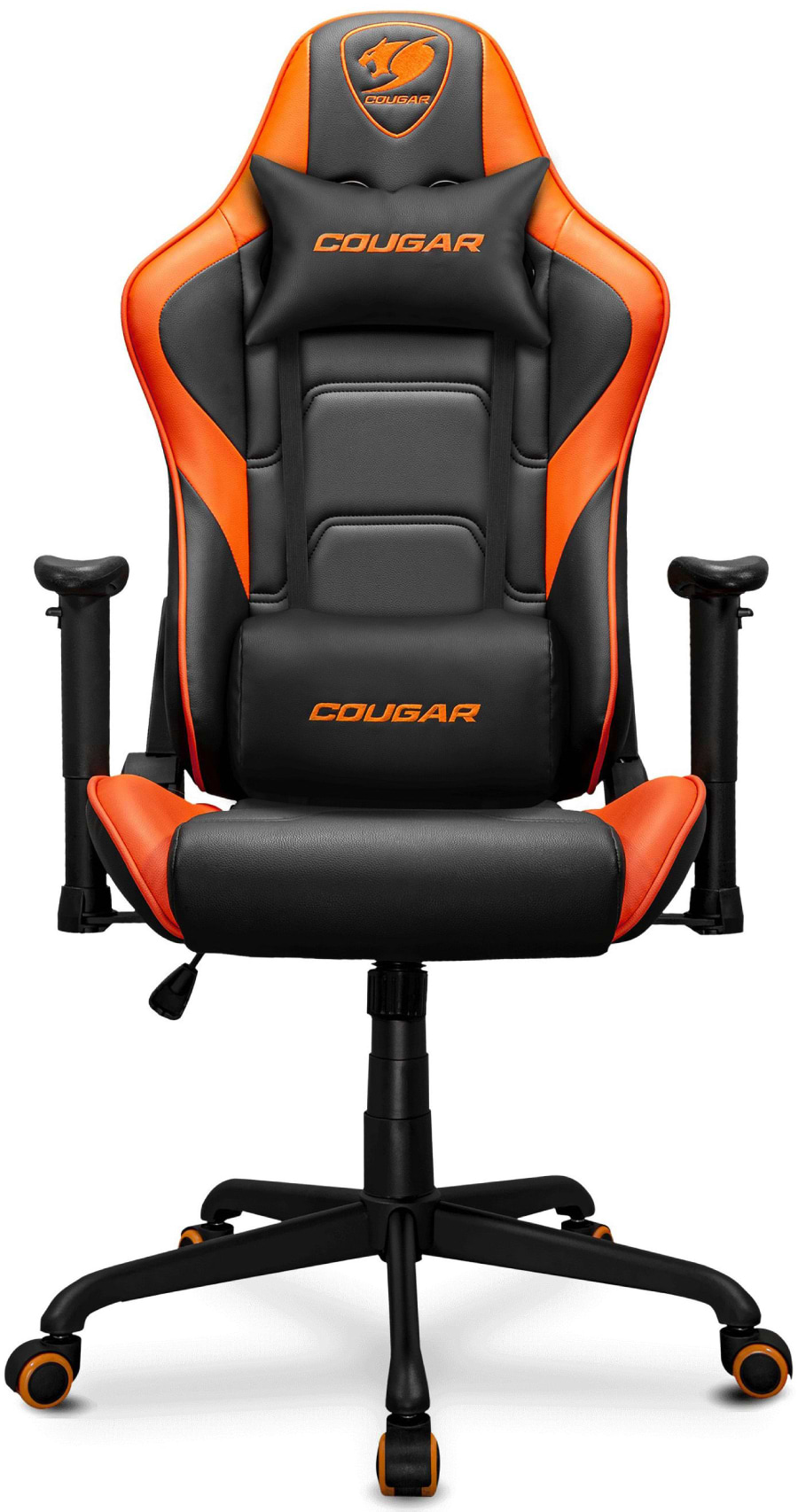 Крісло для геймерів Cougar Armor ELITE Black/Orange - Фото 1