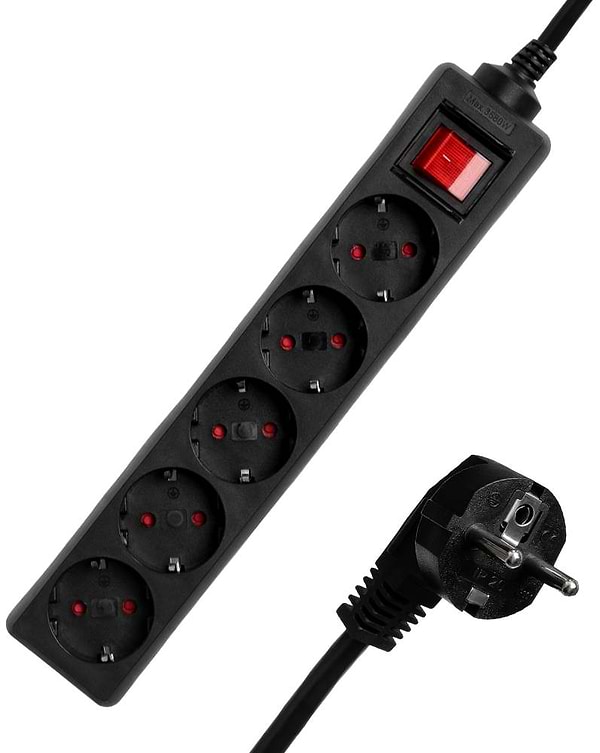 Фото - Сетевой фильтр Logan SFB5-3