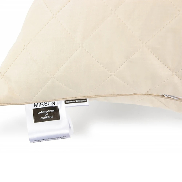 Фото - Подушка стандартная MirSon бамбуковая Carmela 0421 упругая 50x70 см (2200000137296)