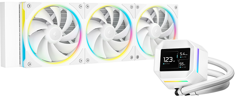 Водяная система охлаждения Deepcool LM360 WH (R-LM360-WHDMMC-1)