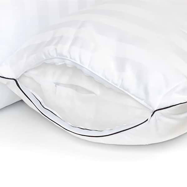 Фото - Подушка стандартная MirSon 1171 Royal Pearl Hand Made EcoSilk 70х70 см (2200001515734)