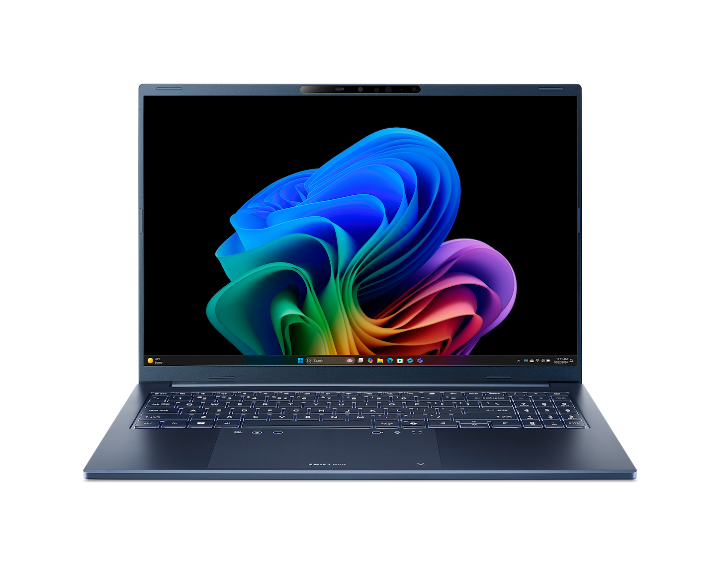 Ноутбук Acer Swift Go 16 AI SFG16-A71-R48W (NX.JX9EU.003) Steam Blue