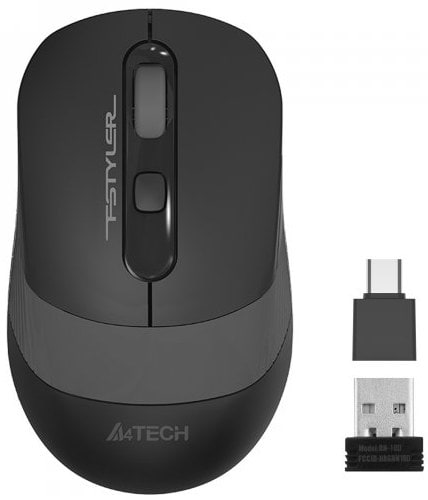 Миша бездротова A4tech FG10CS Air2 (Stone Grey) - Фото 1