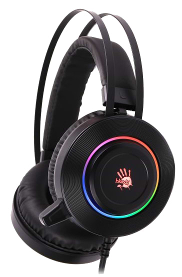 Гарнитура проводная игровая Bloody G521 (Black) - Фото 1