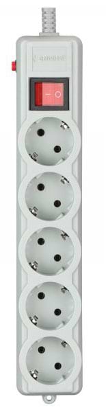 Сетевой фильтр Gembird 5 р 3m (SPG5-G-10G-PRO)