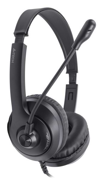 Гарнітура дротова A4tech FH100i Stone Black - Фото 1