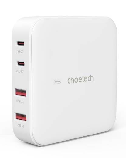 Фото - Мережевий зарядний пристрій Choetech PD8008-EU-WH