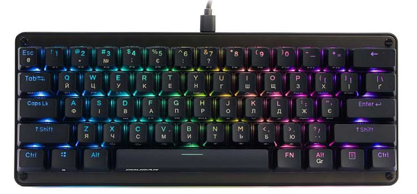 Фото - Клавіатура дротова ігрова Cougar Puri Mini RGB