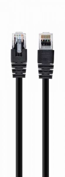 Кабель патч-корд Cablexpert UTP 50u 7.5m Black (PP12-7.5M/BK) - Фото 1