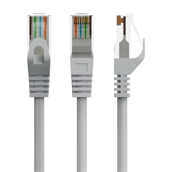 Кабель патч-корд Cablexpert Cat.6 UTP 1.5 m Grey (PP6U-1.5M) - Фото 1