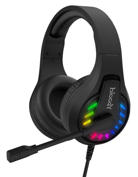 Гарнитура проводная игровая Bloody G230 Black - Фото 1