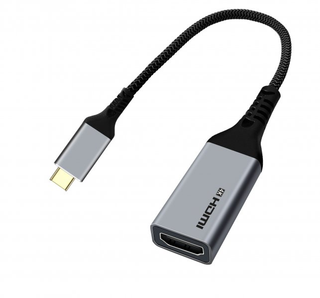 Перехідник Cablexpert USB-C на HDMI (A-CM-HDMIF4K) - Фото 1