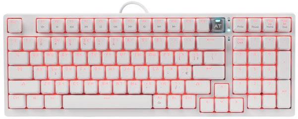 Клавиатура проводная игровая Bloody AT98 (White)