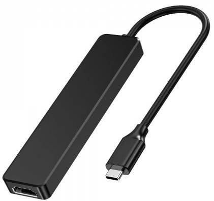 Хаб USB Choetech 5в1 (HUB-M80-BK)