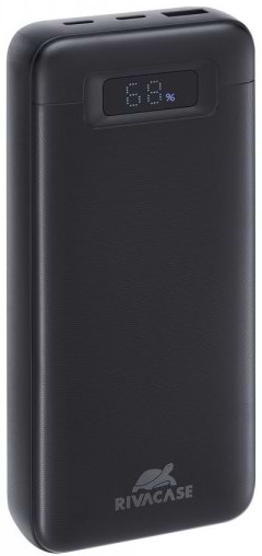 Батарея мобильная RIVACASE 20000 mAh 65W Black (RIVAPOWER VA1082 (Black))